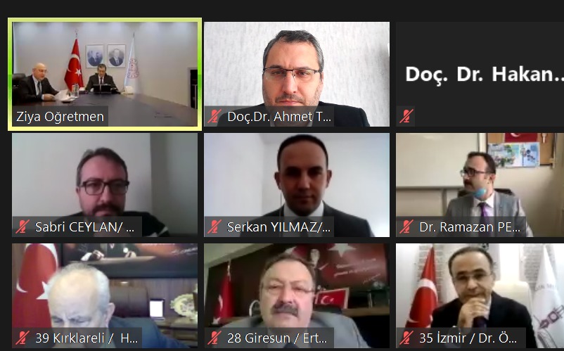 Öğretim Üyemiz Doç. Dr. Ahmet Tekbıyık, Milli Eğitim Bakanı Ziya Selçuk Başkanlığında Düzenlenen Tanıtım ve Bilgilendirme Toplantısına Katıldı 