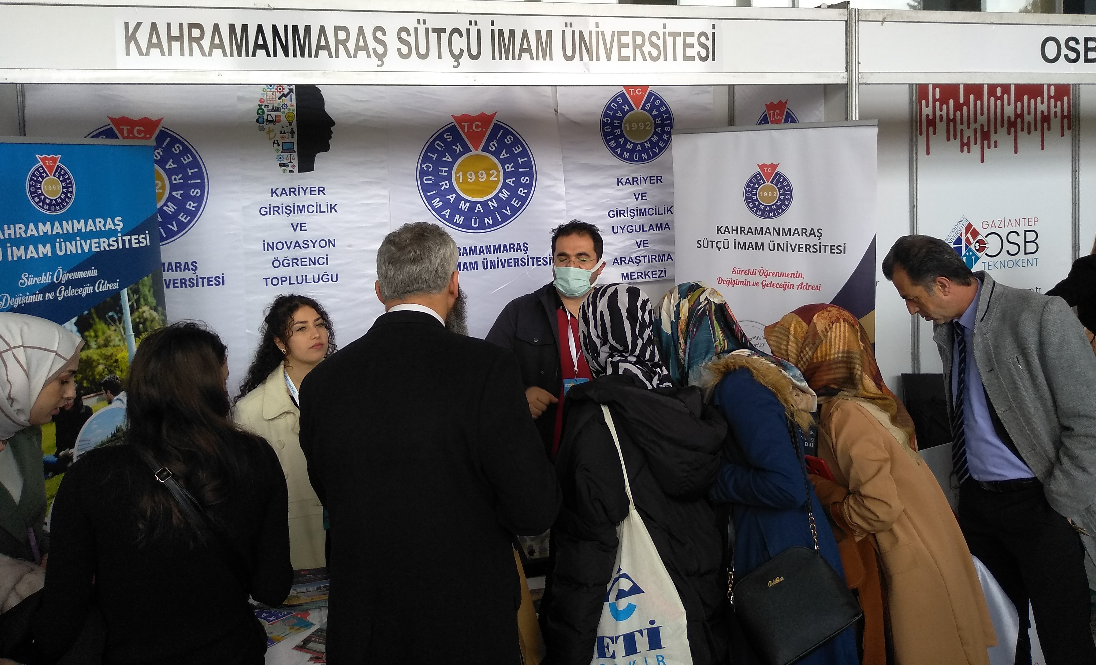 KSÜ, İpek Yolu Kariyer Fuarına Damga Vurdu