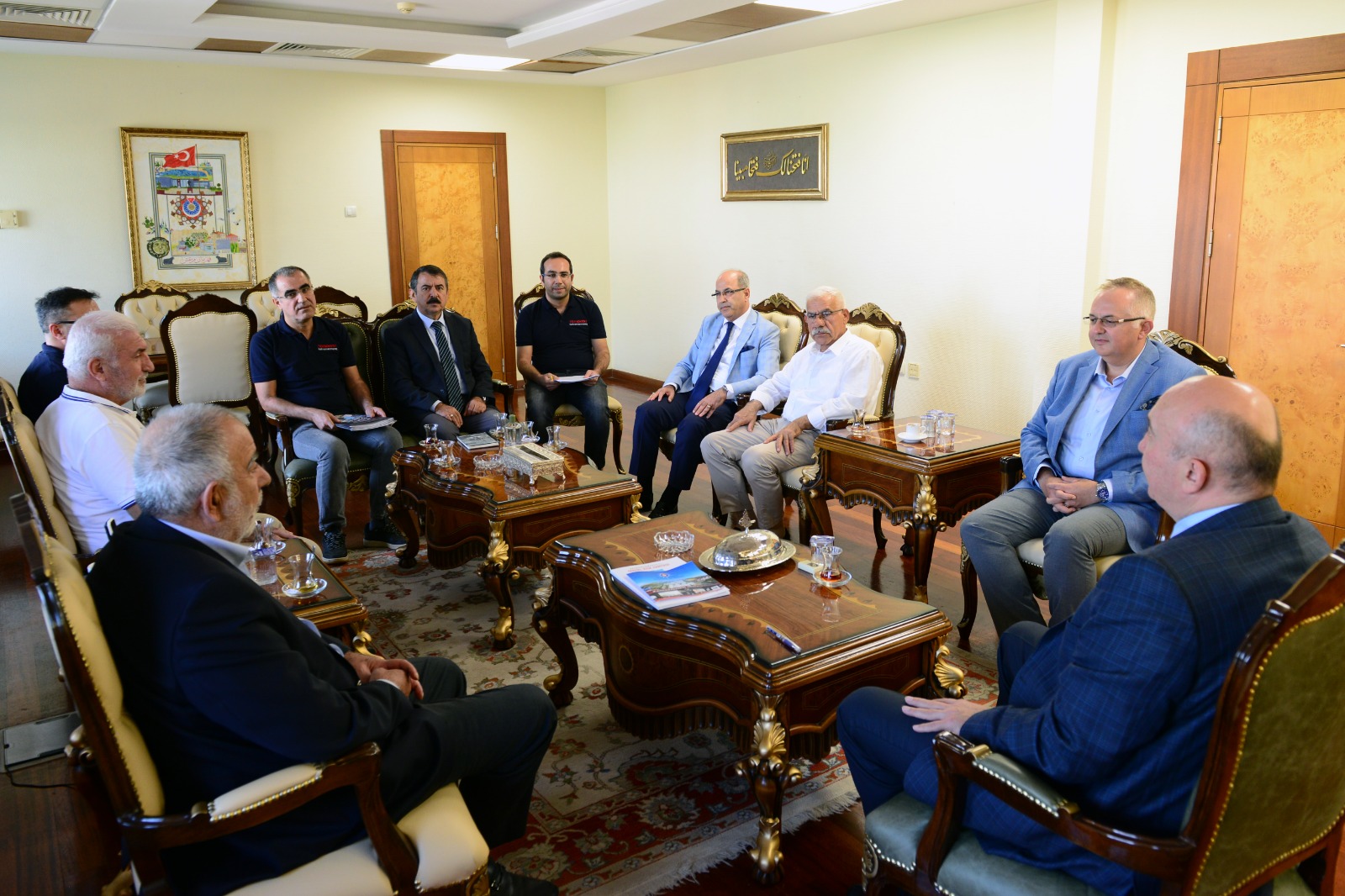 Teknokent Yönetim Kurulu Üyeleri, Rektör Yasım’ı Ziyaret Etti