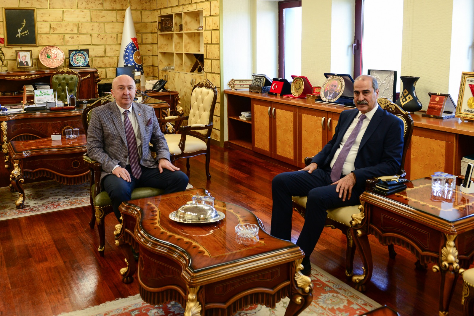 Kahramanmaraş İl Emniyet Müdürü Salim Cebeloğlu, Rektör Yasım’ı Ziyaret Etti