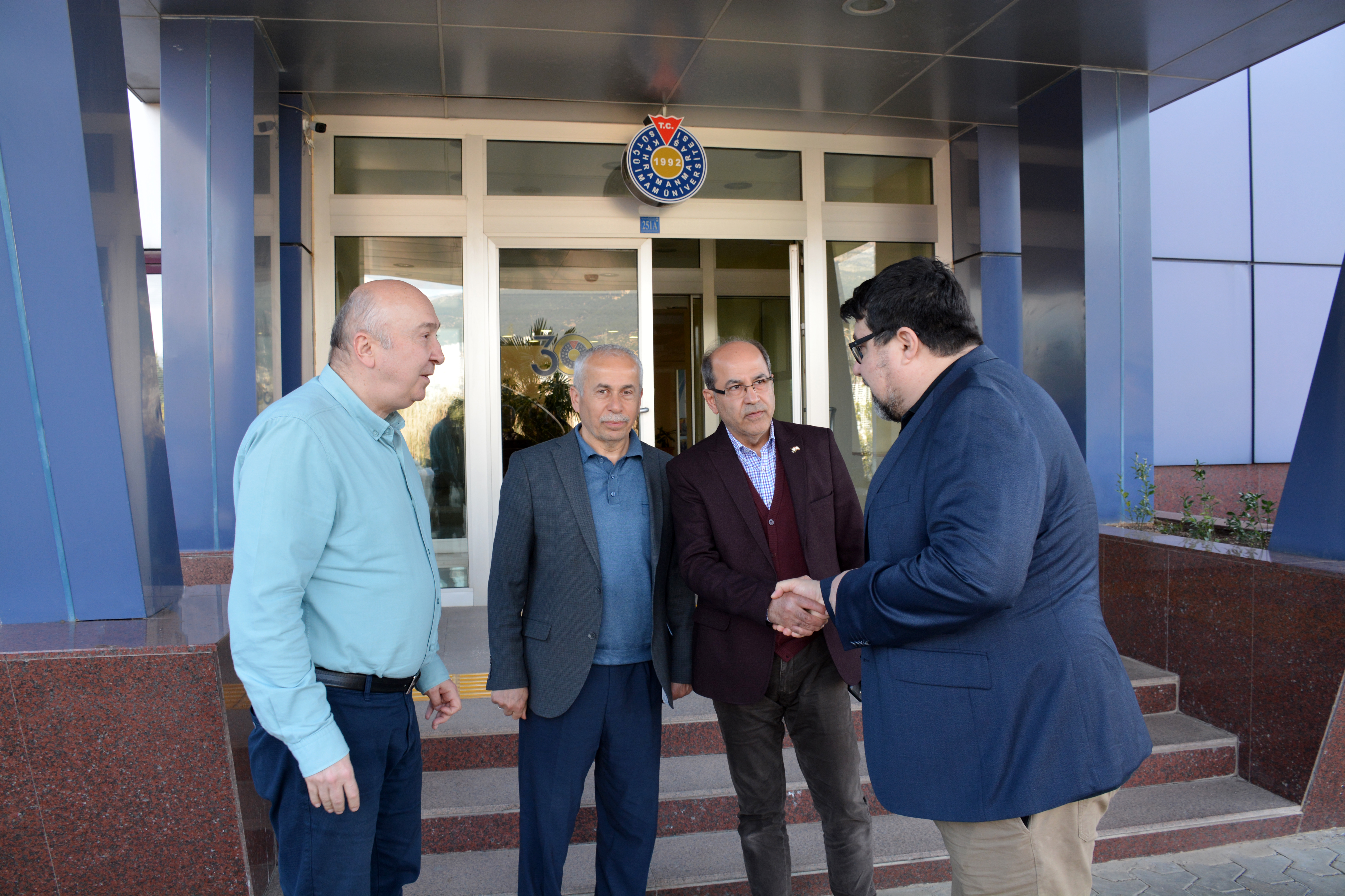 Dışişleri Bakanlığı Merkez Büyükelçisi Korkut Tufan, KSÜ Rektörü Prof. Dr. Alptekin Yasım’ı Ziyaret Etti