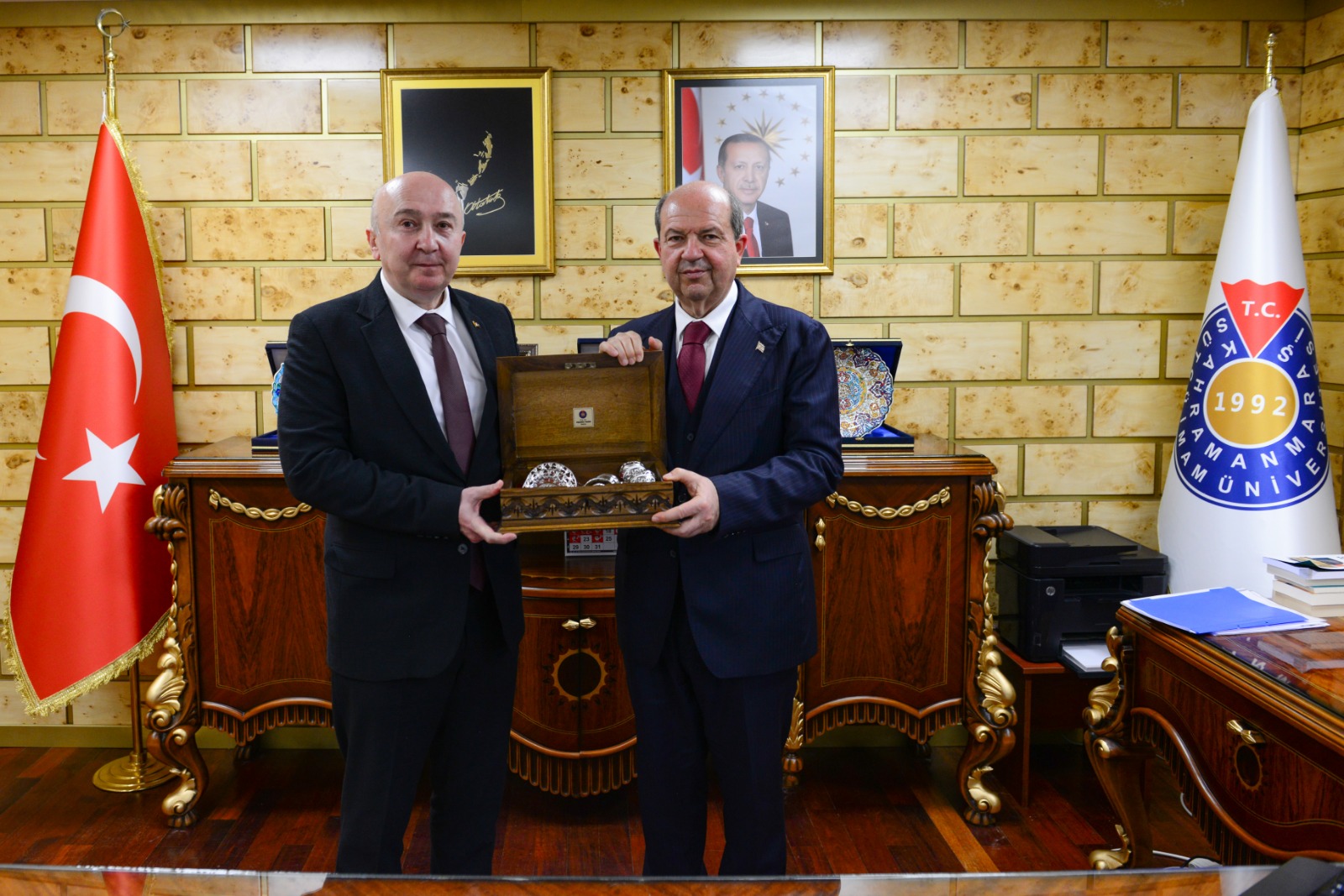 KKTC Cumhurbaşkanı Ersin Tatar KSÜ’de Konferans Verdi