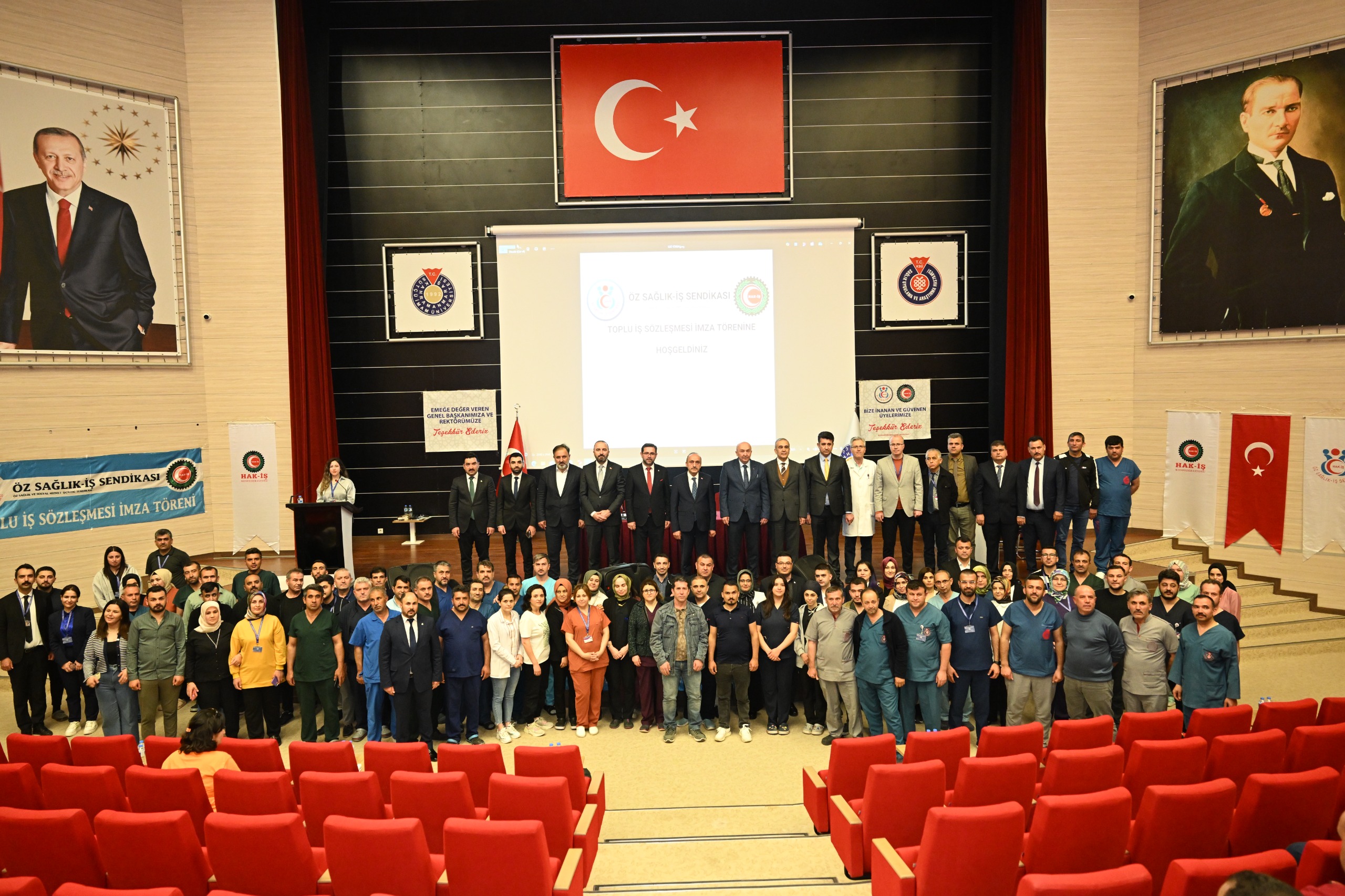 KSÜ ve Öz Sağlık-İş Sendikası Arasında Toplu İş Sözleşmesi İmzalandı