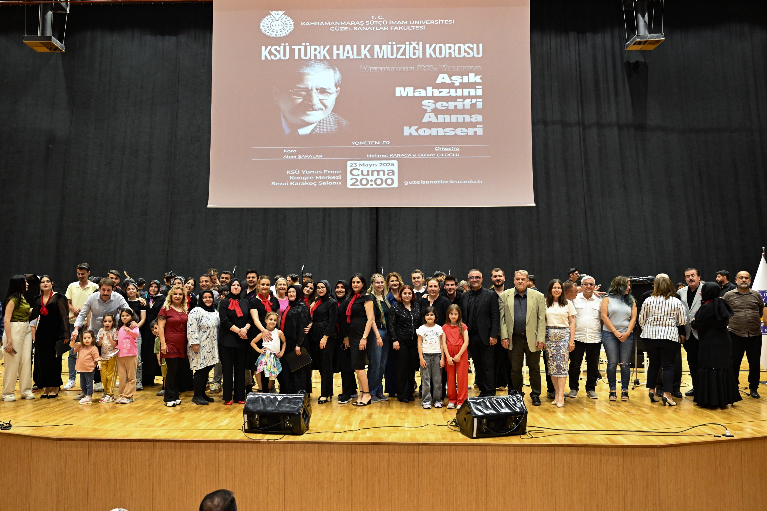 KSÜ’de Âşık Mahzuni Şerif’i Anma Konseri Düzenlendi