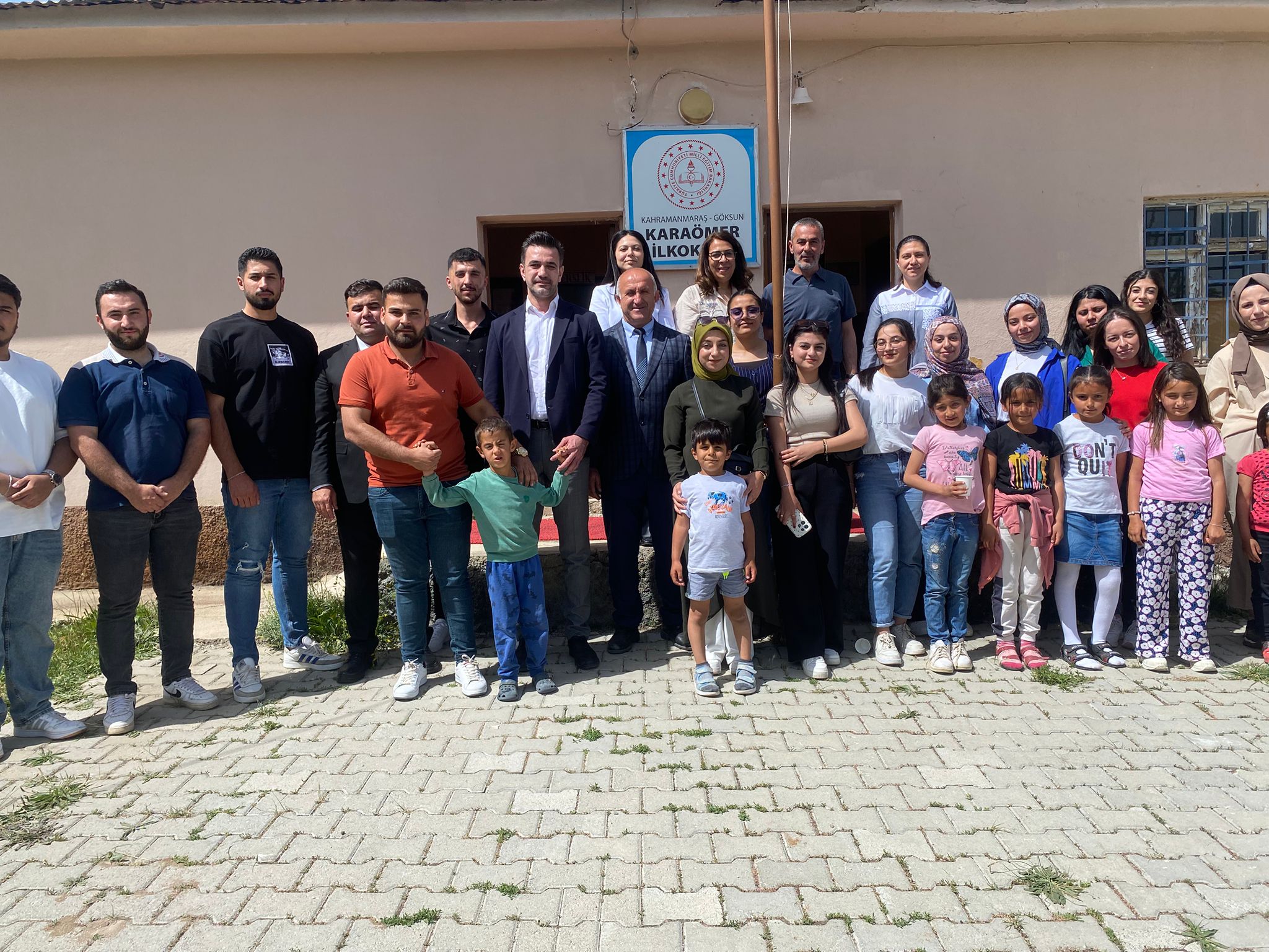 Göksun Uygulamalı Bilimler Yüksekokulundan Karaömer İlkokuluna Gönüllü Destek