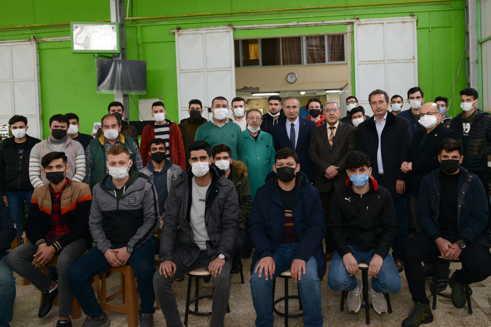 Üniversitemz Rektörü Prof. Dr. Niyazi Can Karacasu Yerleşkesinde Program Atölyelerini Yerinde İnceledi