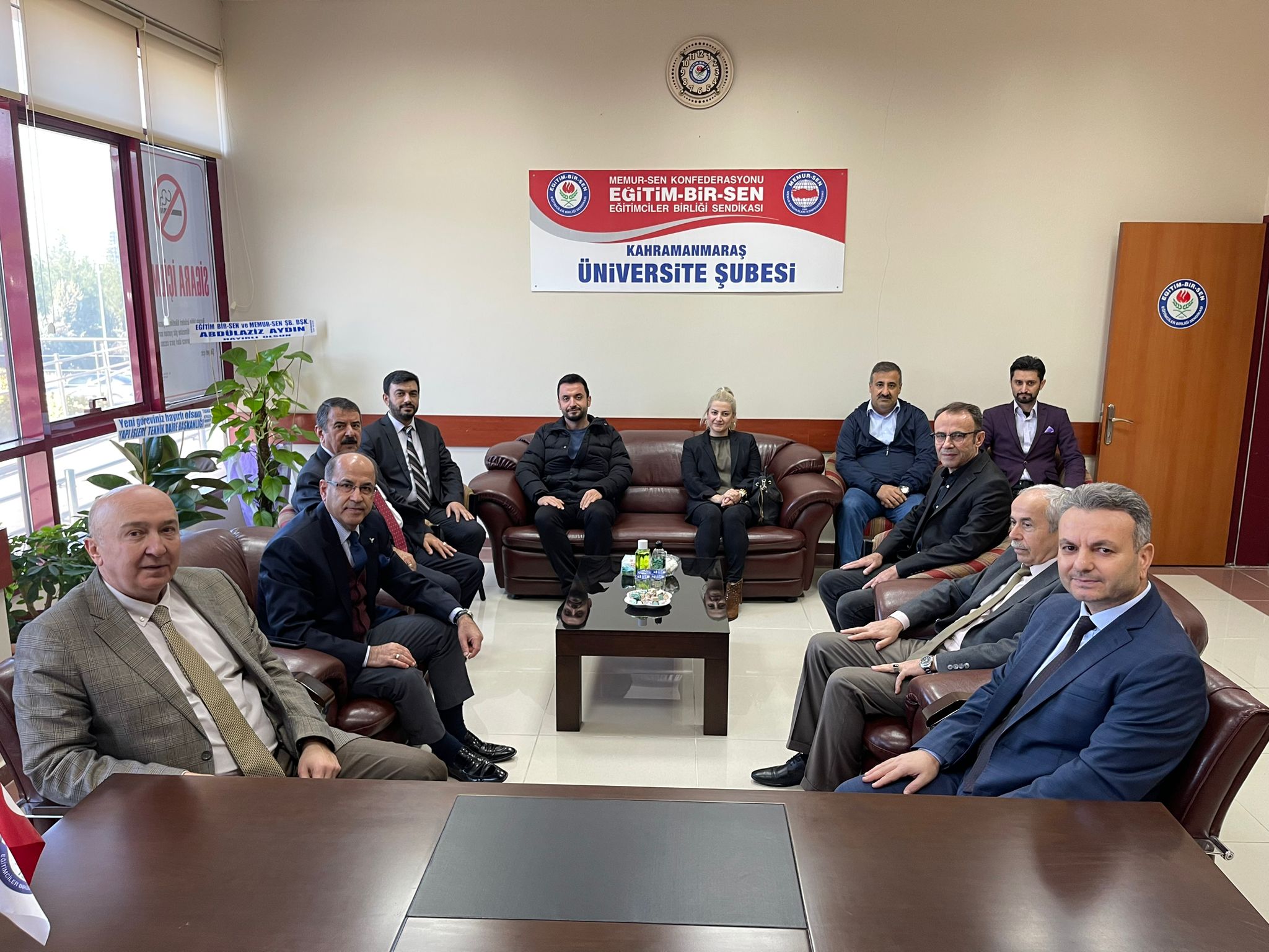 Rektör Yasım Eğitim-Bir-Sen’i Ziyaret Etti